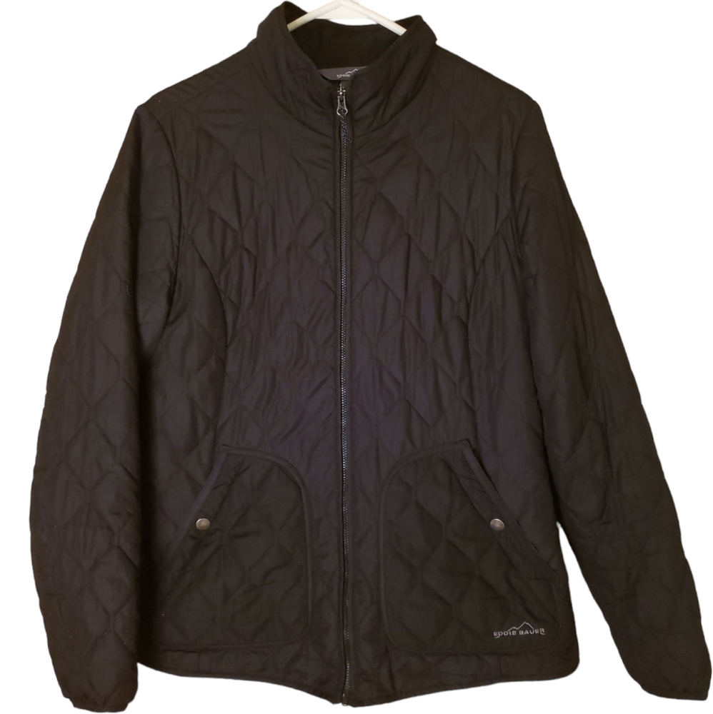 Eddie Bauer Women's Medium Mod Quilt Light Jacket